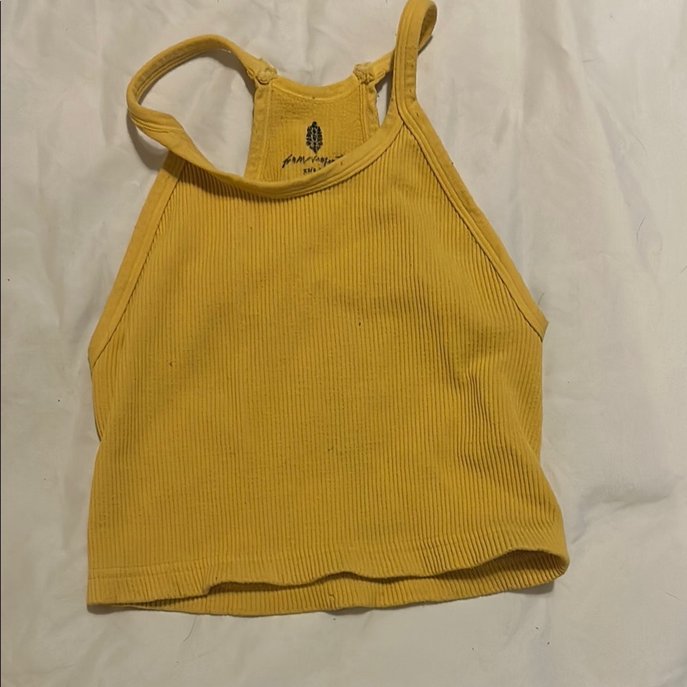 FP Movement by Free People Yellow Tank Top